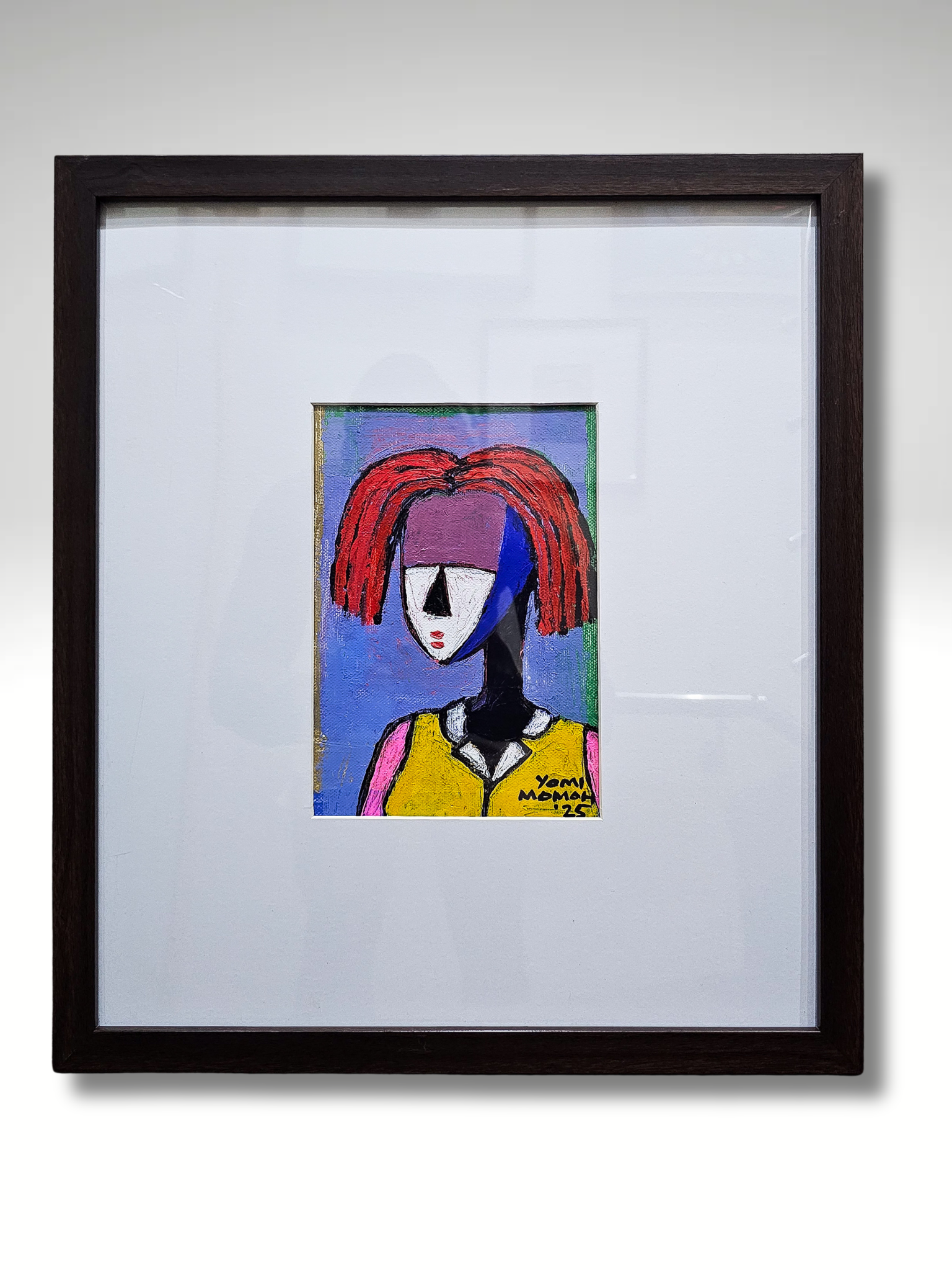 "Red Locs" by Yomi Momoh, 2025