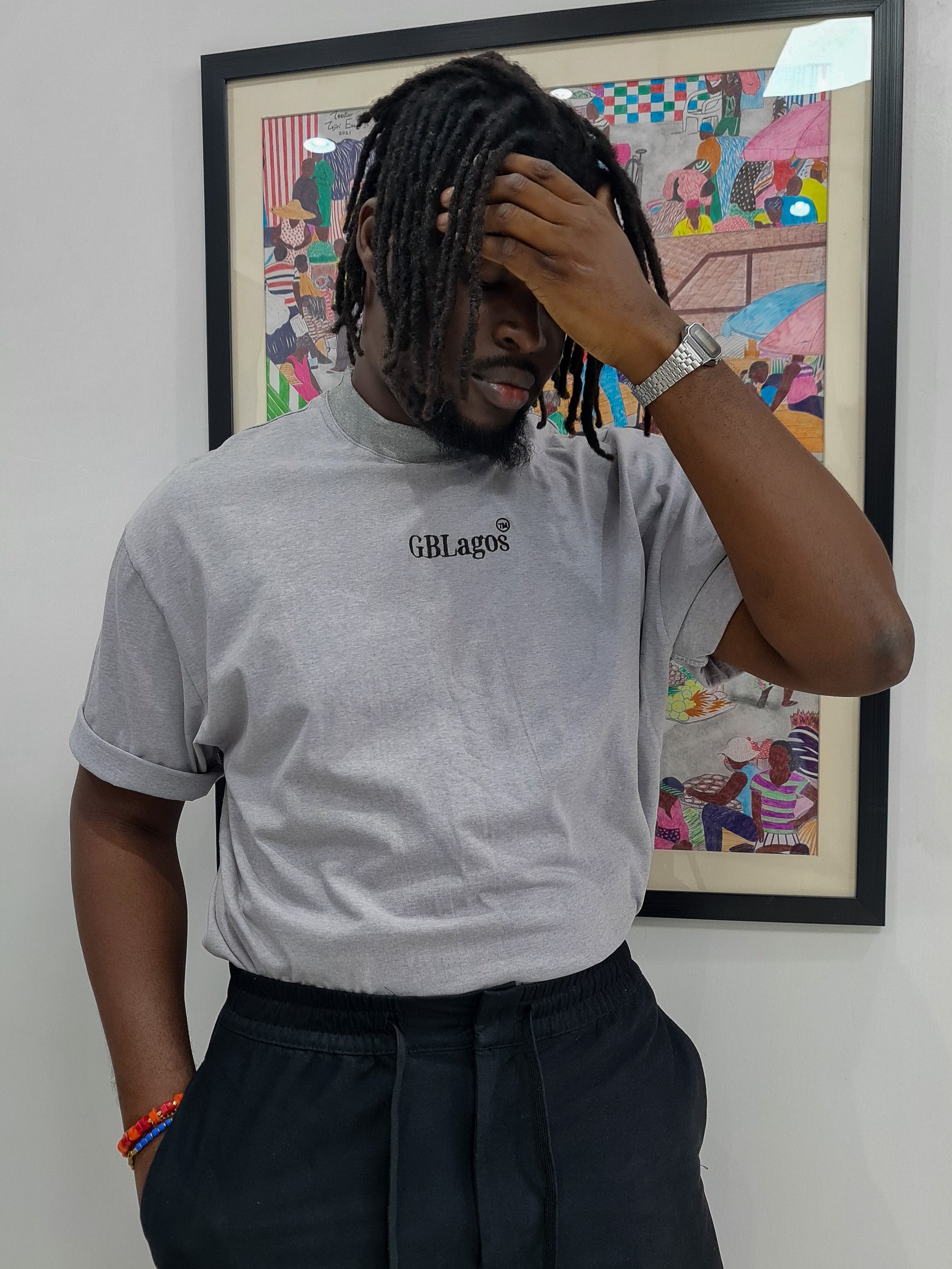 Gray Leisure Tee