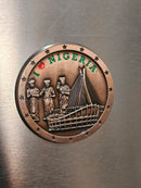 I love Nigeria Coin Fridge Magnets
