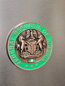 Nigerian Coat of Arm Fridge Magnets